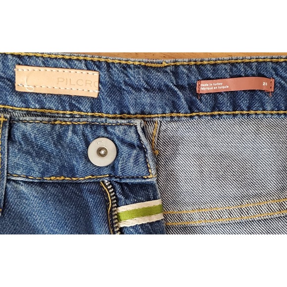 Pilcro The Breaker Barrel Leg Baggy Tapered High Rise Women's Jeans 28 Camo - Picture 3 of 12